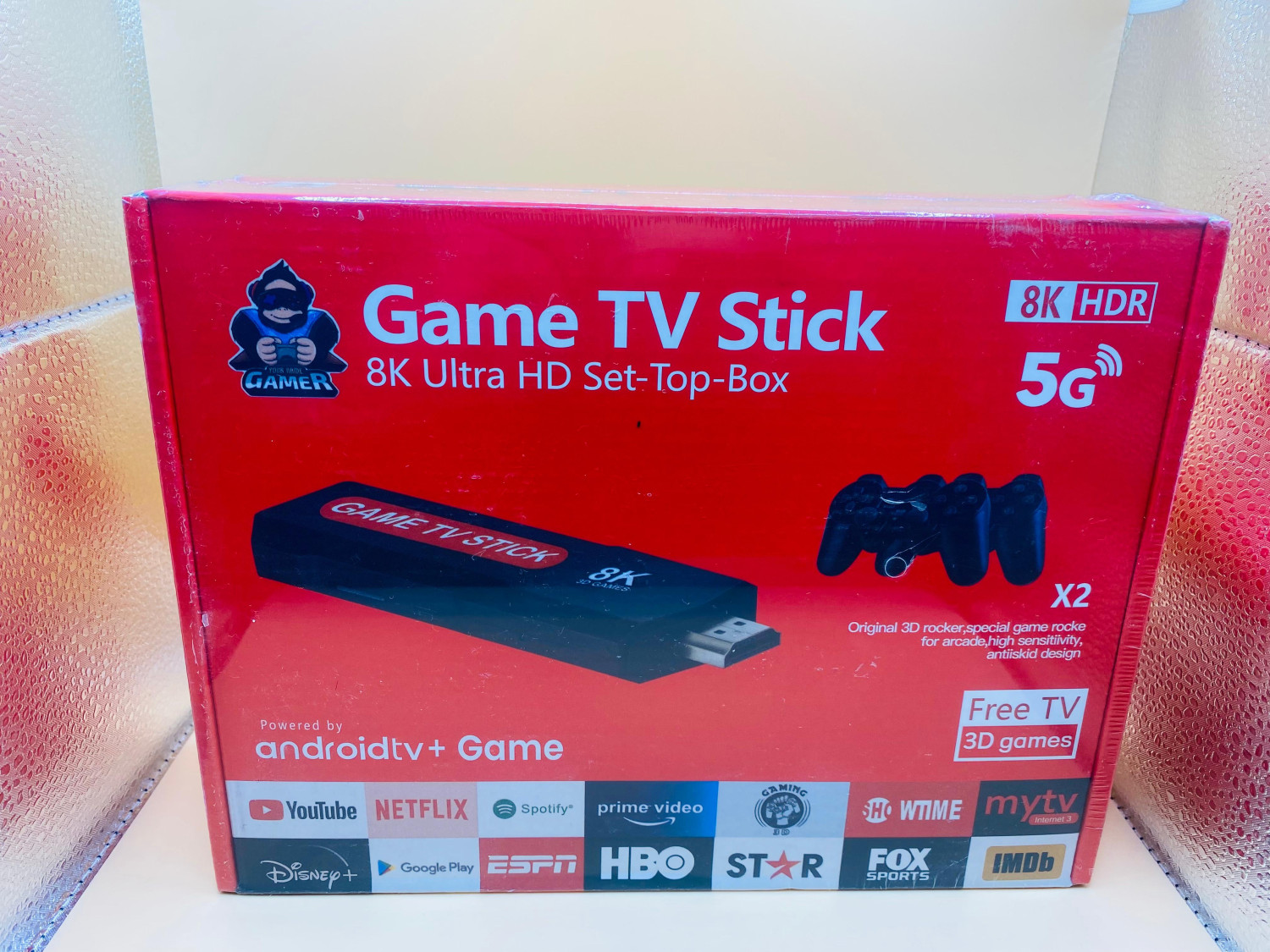 8K Original Gaming TV Stick 4K Android + Game
