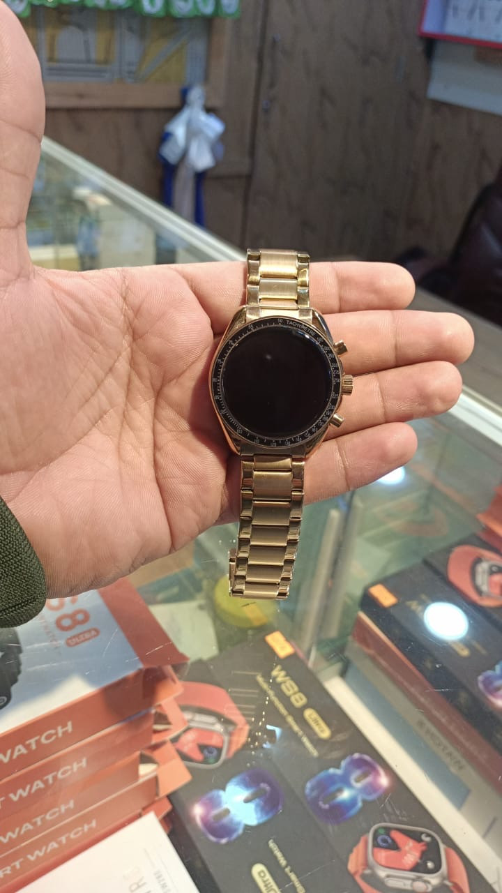 OMG Original Branded Smart Watch Golden Edition