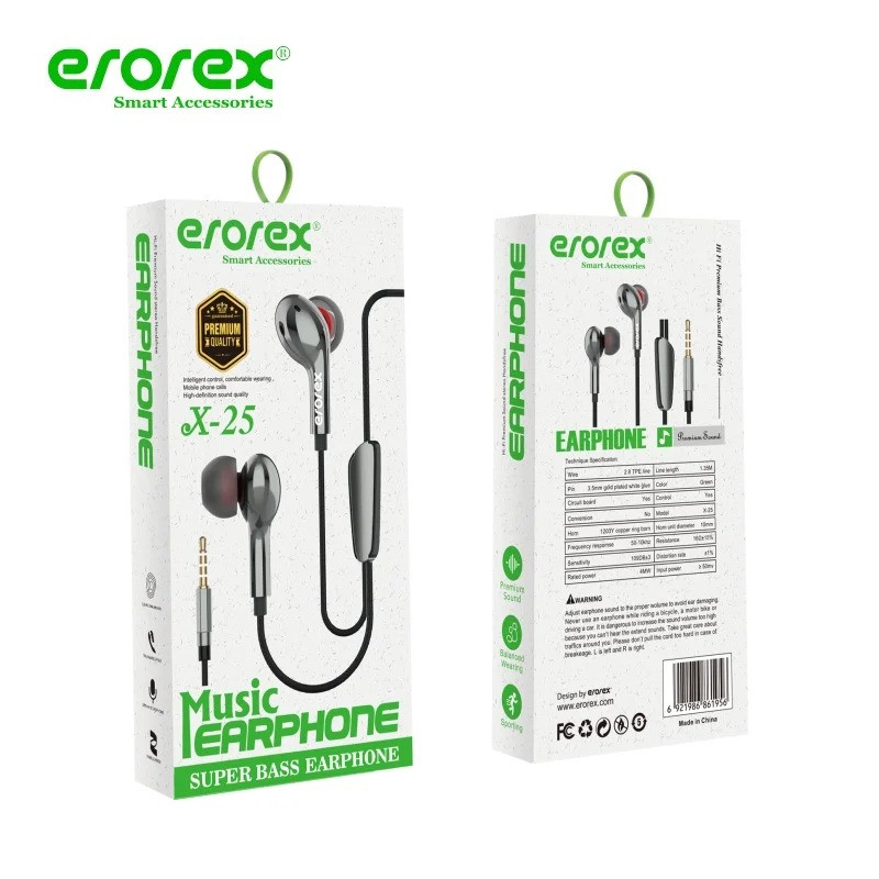 Erox Extra Bass M-22 Wire Handfree