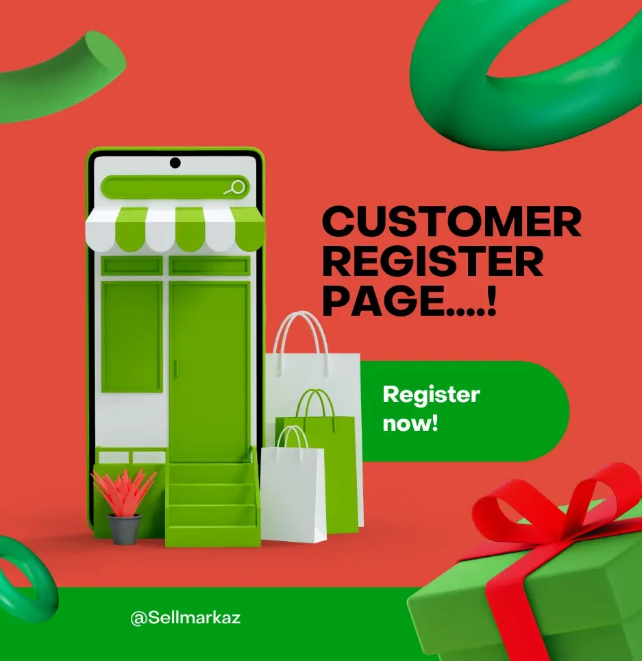 Customer Register Page Image